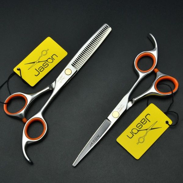hair scissors 304# 6'' brand jason grade hairdressing jp 440c professional barbers cutting thinning shears
hair scissors 304# 6'' brand jason grade hairdressing jp 440c professional barbers cutting thinning shears