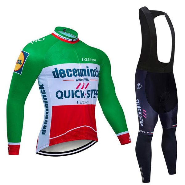 racing sets quick step cycling jersey men set bib shorts long sleeve mountain bike bicycle suit anti-uv team uniform clothes, Black;blue
racing sets quick step cycling jersey men set bib shorts long sleeve mountain bike bicycle suit anti-uv team uniform clothes, Black;blue