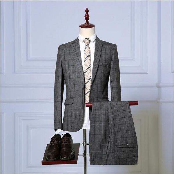 men's suits & blazers 3 pieces one button plaid slim fit male wedding tuxedos men jacket+pants+vest blazer costume ho, White;black
men's suits & blazers 3 pieces one button plaid slim fit male wedding tuxedos men jacket+pants+vest blazer costume ho, White;black