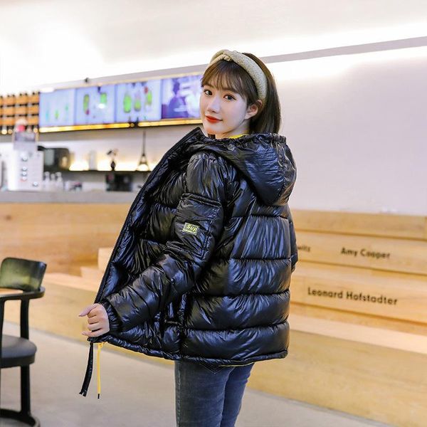 women's down & parkas jacket women 2021 winter coat padded korean loose bread short large 09, Black
women's down & parkas jacket women 2021 winter coat padded korean loose bread short large 09, Black