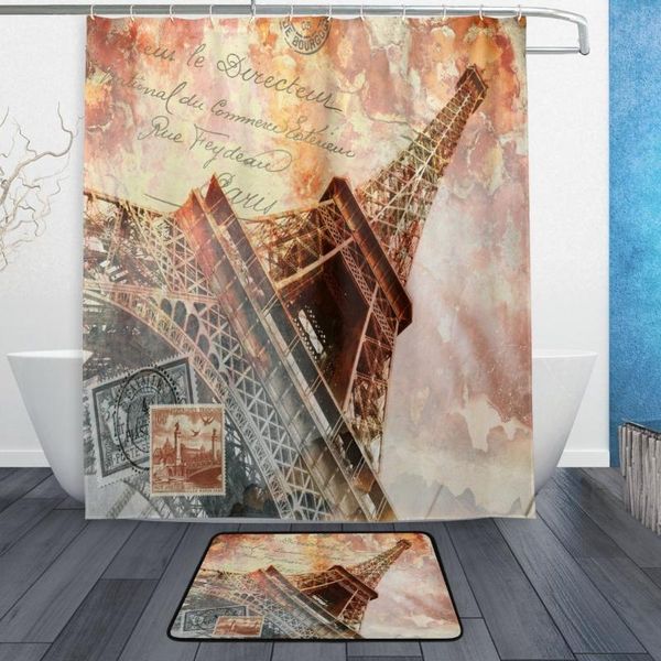 shower curtains vintage paris eiffel tower stamp waterproof polyester fabric curtain with hooks doormat bath floor mat bathroom
shower curtains vintage paris eiffel tower stamp waterproof polyester fabric curtain with hooks doormat bath floor mat bathroom