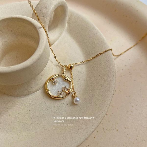 pendant necklaces fashionable and simple restore ancient ways star korean ins wind collarbone chain geometric temperament necklace female, Silver
pendant necklaces fashionable and simple restore ancient ways star korean ins wind collarbone chain geometric temperament necklace female, Silver