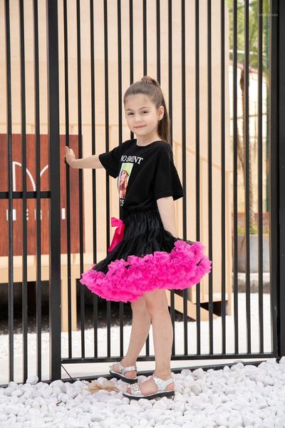 skirts girl black with pink pettiskirt skirt petti party dance tutu 0-10y1, Blue
skirts girl black with pink pettiskirt skirt petti party dance tutu 0-10y1, Blue