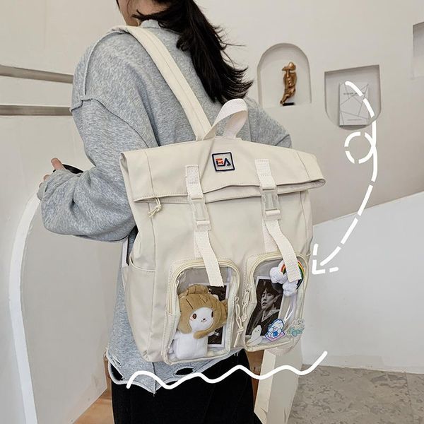 backpack korean ins high school schoolbag female harajuku ulzzang college style junior student simple wild
backpack korean ins high school schoolbag female harajuku ulzzang college style junior student simple wild