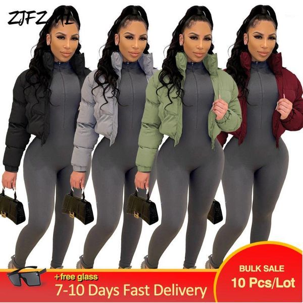 women's down & parkas wholesale bulk items lots casual winter solid warm soft fashion cotton padded long sleeve short jacket coats, Black
women's down & parkas wholesale bulk items lots casual winter solid warm soft fashion cotton padded long sleeve short jacket coats, Black