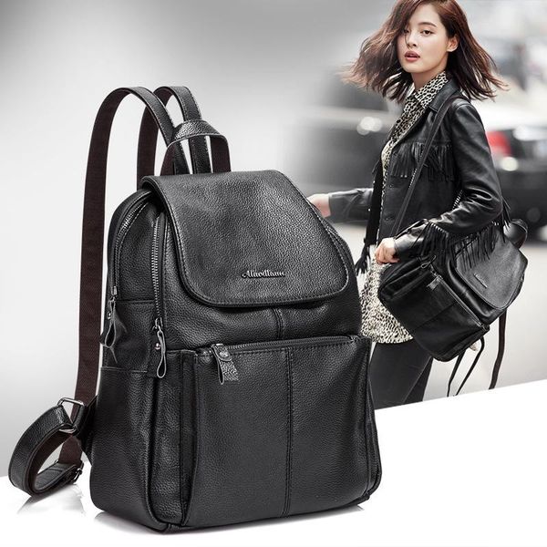 outdoor bags aliwilliam leather backpack women mochila mujer concise girls travel shoulder bag multifunction anti-thief fashion
outdoor bags aliwilliam leather backpack women mochila mujer concise girls travel shoulder bag multifunction anti-thief fashion