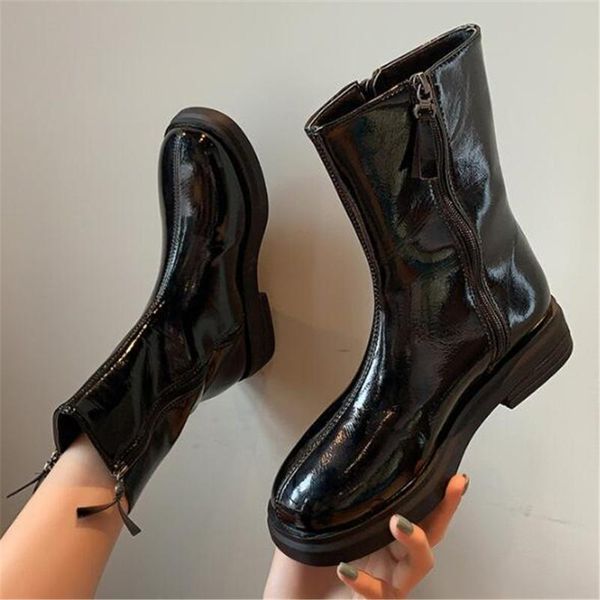 boots 2021 spring leather women elegant zip ankle fashion gothic shoes beige black combat 35-39 botas mujer
boots 2021 spring leather women elegant zip ankle fashion gothic shoes beige black combat 35-39 botas mujer