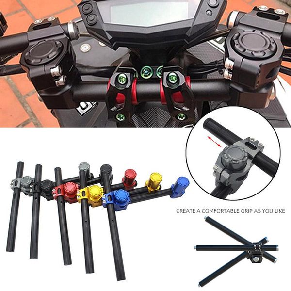 handlebars cnc mounting kit 7/8" or 1 1/8"universal bar clamps 22/28mm for tmax xmax nmax aerox nvx 150 pcx
handlebars cnc mounting kit 7/8" or 1 1/8"universal bar clamps 22/28mm for tmax xmax nmax aerox nvx 150 pcx