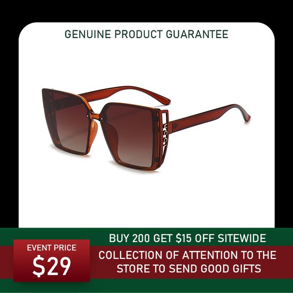 luxury brands sunglasses fashion multicolor classic women mens glasses driving sport shading trend with box, White;black
luxury brands sunglasses fashion multicolor classic women mens glasses driving sport shading trend with box, White;black
