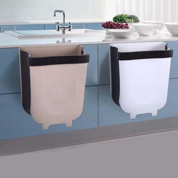 pcs 9l wall-mounted folding trash can household kitchen hanging plastic garbage storage easy to use saving space bags
pcs 9l wall-mounted folding trash can household kitchen hanging plastic garbage storage easy to use saving space bags