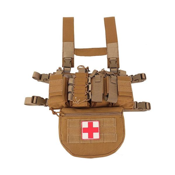 outdoor cs match vest tactical military chest rig army combat battle nylon molle bag waist pack jackets hunting, Camo;black
outdoor cs match vest tactical military chest rig army combat battle nylon molle bag waist pack jackets hunting, Camo;black