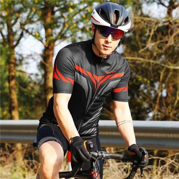 men summer cycling jersey mtb bike uniform 2021 men' short sleeve bicycle team breathable sweatshirt racing sets, Black;blue
men summer cycling jersey mtb bike uniform 2021 men' short sleeve bicycle team breathable sweatshirt racing sets, Black;blue