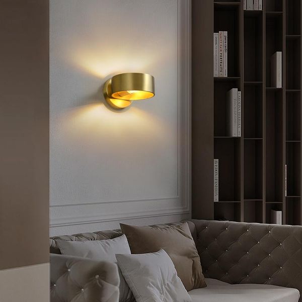 wall lamp all copper light luxury el bedroom nordic minimalist bedside aisle corridor staircase post modern led
wall lamp all copper light luxury el bedroom nordic minimalist bedside aisle corridor staircase post modern led