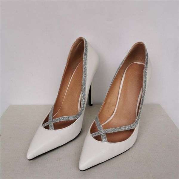 dress shoes sarairis woman classic pointed toe stiletto fetish high heels slip on elegant ladies pumps plus size 47, Black
dress shoes sarairis woman classic pointed toe stiletto fetish high heels slip on elegant ladies pumps plus size 47, Black