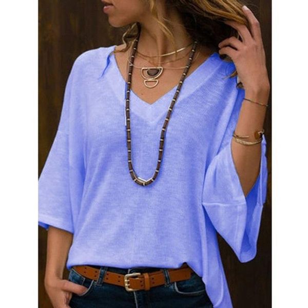 women's t-shirt autumn women 3/4 sleeve v-neck work lady tshirt loose female casual t shirt cotton plus size 5xl sj3884x, White
women's t-shirt autumn women 3/4 sleeve v-neck work lady tshirt loose female casual t shirt cotton plus size 5xl sj3884x, White