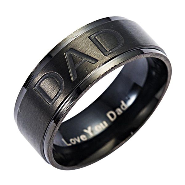 cluster rings fashion man personality stainless steel ring engraved "love you dad "men's delicate jewelry gift, Golden;silver
cluster rings fashion man personality stainless steel ring engraved "love you dad "men's delicate jewelry gift, Golden;silver