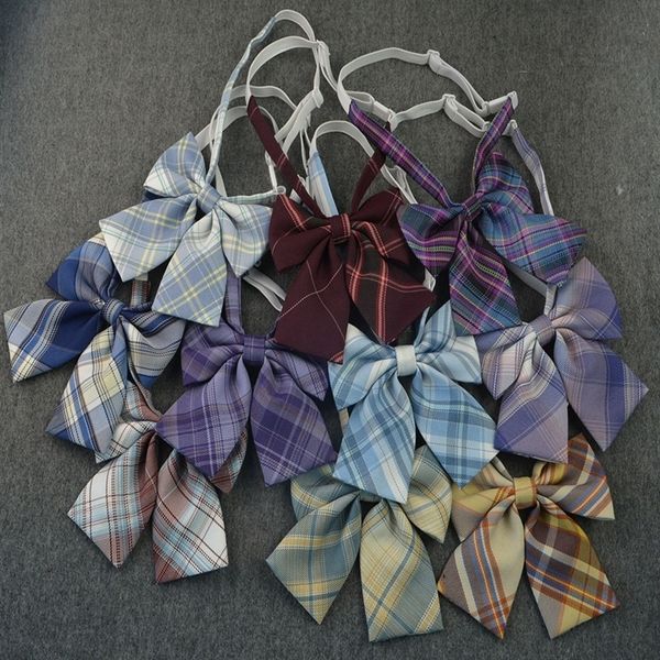 I5JL neck neck dent sailor's bow ties jk plaid uniform student sailorwomen's jk plaid uniform stu bow tiegirl, Black;gray 
I5JL neck neck dent sailor's bow ties jk plaid uniform student sailorwomen's jk plaid uniform stu bow tiegirl, Black;gray