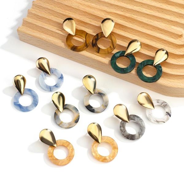 dangle & chandelier amorcome 2021 korea chic geometric round acrylic earrings colorful hollow circle earring for women girls party jewelry g, Silver
dangle & chandelier amorcome 2021 korea chic geometric round acrylic earrings colorful hollow circle earring for women girls party jewelry g, Silver