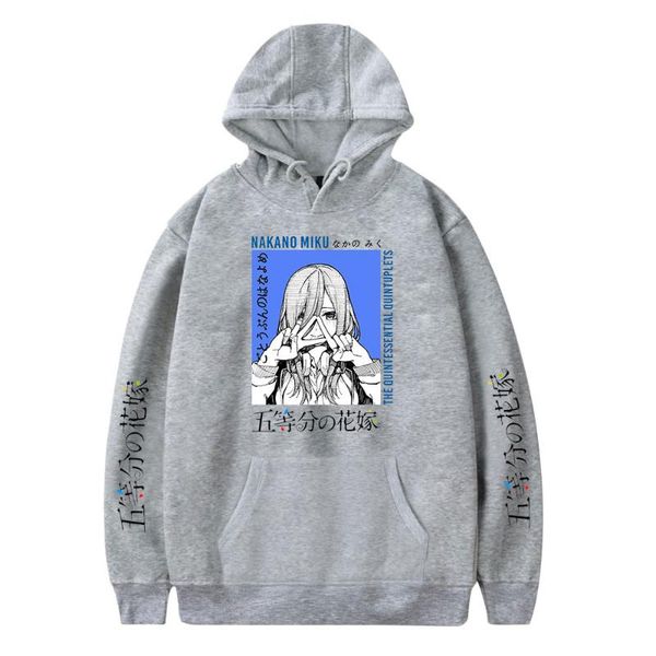 men's hoodies & sweatshirts 2021 anime the quintessential quintuplets men women autumn harajuku pullovers tracksuits casual clothing, Black
men's hoodies & sweatshirts 2021 anime the quintessential quintuplets men women autumn harajuku pullovers tracksuits casual clothing, Black