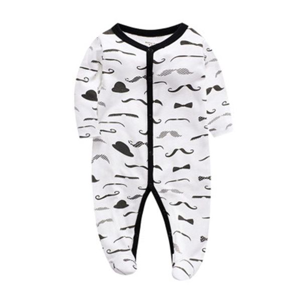 footies born baby romper long sleeves 100% cotton comfortable pajamas cartoon printed boy girl clothes, Blue
footies born baby romper long sleeves 100% cotton comfortable pajamas cartoon printed boy girl clothes, Blue