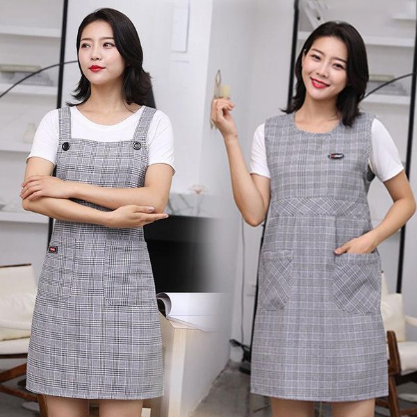 aprons korean fashion kitchen adjustable cotton and linen high-end striped apron cooking baking restaurant
aprons korean fashion kitchen adjustable cotton and linen high-end striped apron cooking baking restaurant