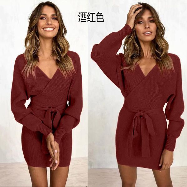 casual dresses fashion women's clothing solid color autumn and winter lace v-neck bag hip long sleeve dress, Black;gray
casual dresses fashion women's clothing solid color autumn and winter lace v-neck bag hip long sleeve dress, Black;gray