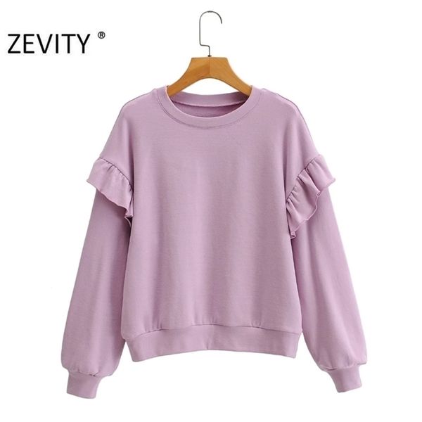 women fashion ruffles long sleeve casual loose sweatshirts femme basic o neck leisure hoodies chic pullover s403 210420, Black
women fashion ruffles long sleeve casual loose sweatshirts femme basic o neck leisure hoodies chic pullover s403 210420, Black