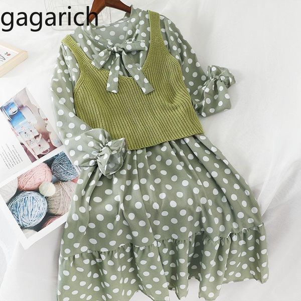 two piece dress gagarich women suits sweet wave point print bow lace up full midi long solid v neck knitting vest 2 set spring, White
two piece dress gagarich women suits sweet wave point print bow lace up full midi long solid v neck knitting vest 2 set spring, White