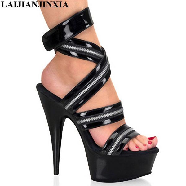 dress shoes laijianjinxia women summer sandals high heels designer for girl personalized custom made, Black
dress shoes laijianjinxia women summer sandals high heels designer for girl personalized custom made, Black