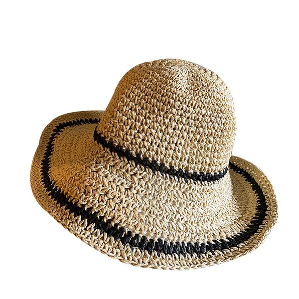lafite straw hat women's korean fashion summer thin beach sunscreen hat versatile woven fisherman's hat, Blue;gray
lafite straw hat women's korean fashion summer thin beach sunscreen hat versatile woven fisherman's hat, Blue;gray
