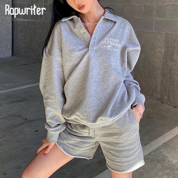 women's hoodies & sweatshirts rapwriter casual y2k sweatshirt letter embroidery oversized button turn down collar tshirt women autumn p, Black
women's hoodies & sweatshirts rapwriter casual y2k sweatshirt letter embroidery oversized button turn down collar tshirt women autumn p, Black