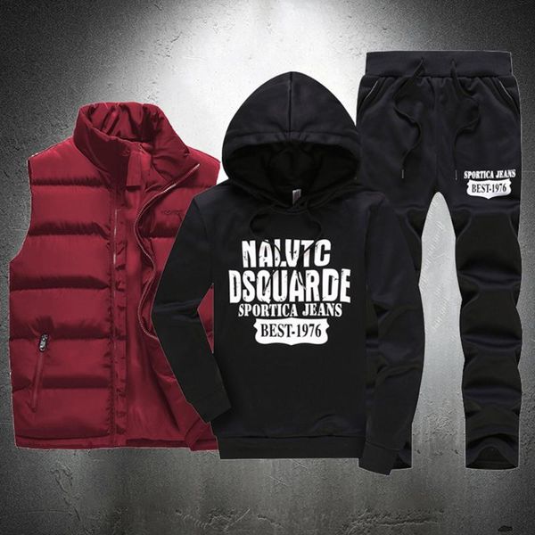 men's tracksuits men winter tracksuit 3 piece set sports wear vest+tracksuit fashion outwear clothing warm clothes sweat suits plus siz, Gray
men's tracksuits men winter tracksuit 3 piece set sports wear vest+tracksuit fashion outwear clothing warm clothes sweat suits plus siz, Gray