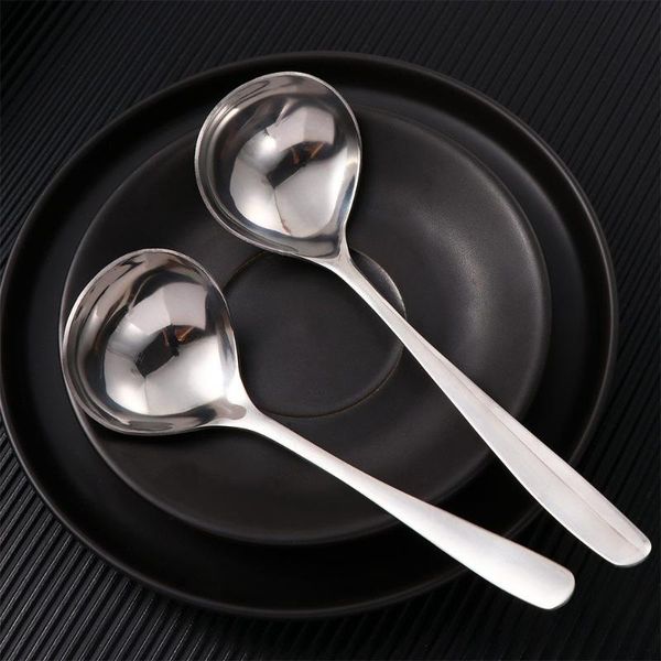 spoons stainless steel soup spoon long handle pot korean thickening stirring for home kitchen gadgets tableware
spoons stainless steel soup spoon long handle pot korean thickening stirring for home kitchen gadgets tableware