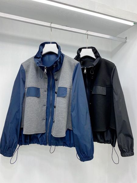women's jackets 2021fw autumn casual women patchwork cotton jacket ladies chic coat 2 color gdnz 9.01, Black;brown
women's jackets 2021fw autumn casual women patchwork cotton jacket ladies chic coat 2 color gdnz 9.01, Black;brown