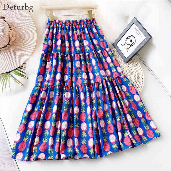 casual dresses women's sweet fruit print midi long skirt korean female high waist pleated blue beach a-line skirts faldas 2021 sum, Black;gray
casual dresses women's sweet fruit print midi long skirt korean female high waist pleated blue beach a-line skirts faldas 2021 sum, Black;gray
