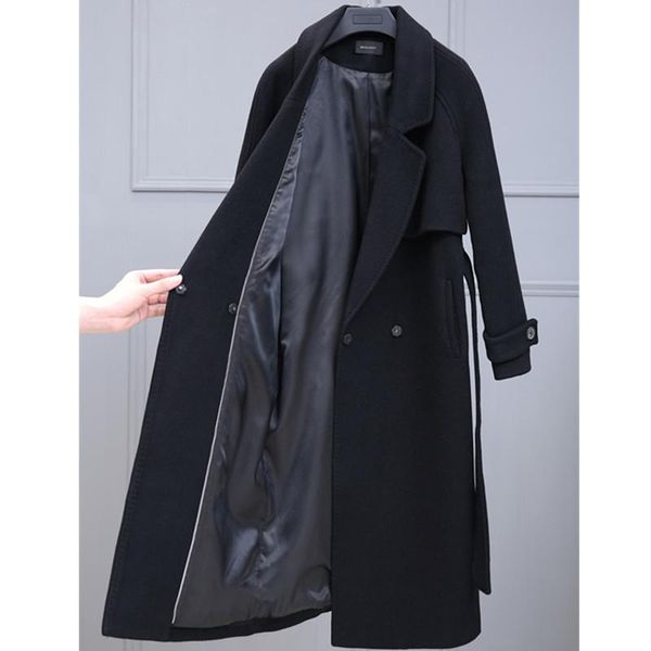 women's wool & blends korean style 2021 winter women windbreaker coat loose black turn down collar long overcoat warm slim female woole
women's wool & blends korean style 2021 winter women windbreaker coat loose black turn down collar long overcoat warm slim female woole