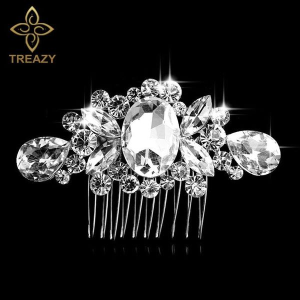 hair clips & barrettes treazy silver color big stone crystal waterdrop floral wedding tiara diamante bridal combs bridesmaid accessories, Golden;silver
hair clips & barrettes treazy silver color big stone crystal waterdrop floral wedding tiara diamante bridal combs bridesmaid accessories, Golden;silver