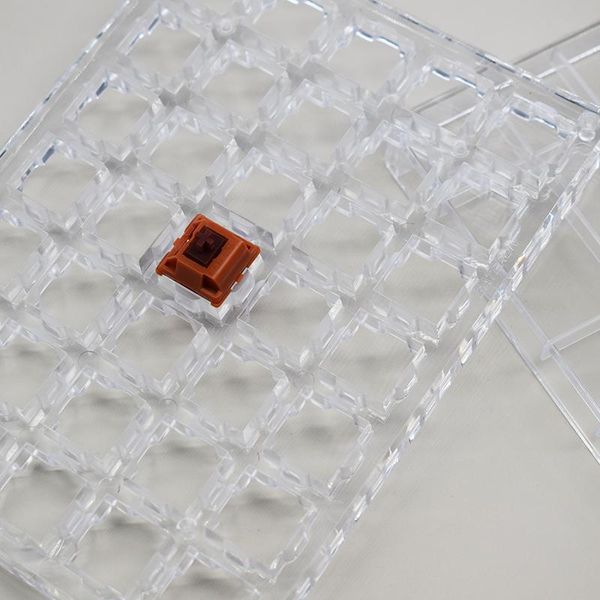 gateron switch tester mechanical keyboard switches body acrylic tool 35pcs storage box keyboards
gateron switch tester mechanical keyboard switches body acrylic tool 35pcs storage box keyboards