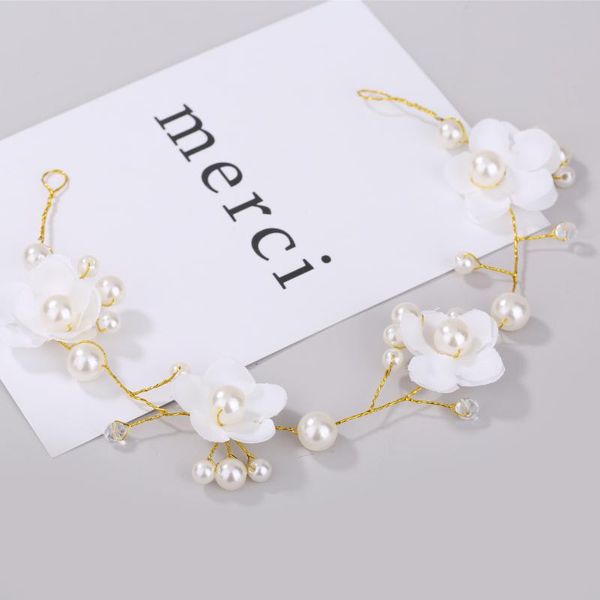 hair clips & barrettes simple white cloth flower hairwear handmade beaded bridal wedding hairpiece charming jewelry gifts for women hsj88, Golden;silver
hair clips & barrettes simple white cloth flower hairwear handmade beaded bridal wedding hairpiece charming jewelry gifts for women hsj88, Golden;silver
