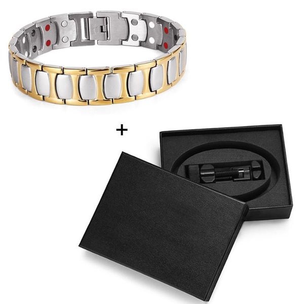 beaded, strands welmag magnetic bohemian bracelet homme negative ion germanium bracelets stainless steel luxuryjewelri viking, Black
beaded, strands welmag magnetic bohemian bracelet homme negative ion germanium bracelets stainless steel luxuryjewelri viking, Black