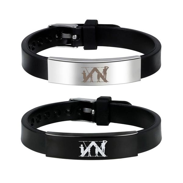 charm bracelets japanese anime x sport wristband male rubber silicone bracelet cartoon figure cosplay hand circle, Golden;silver
charm bracelets japanese anime x sport wristband male rubber silicone bracelet cartoon figure cosplay hand circle, Golden;silver