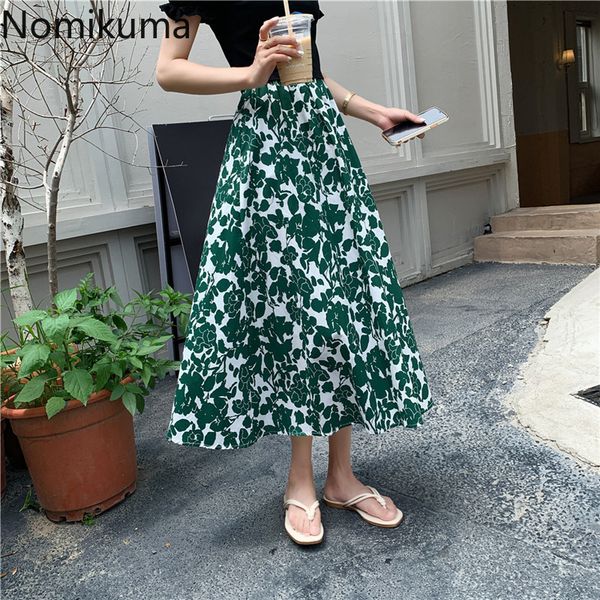 nomikuma summer floral printed skirts casual vintage stretch high waist skirt women korean style chic faldas mujer 210514, Black
nomikuma summer floral printed skirts casual vintage stretch high waist skirt women korean style chic faldas mujer 210514, Black