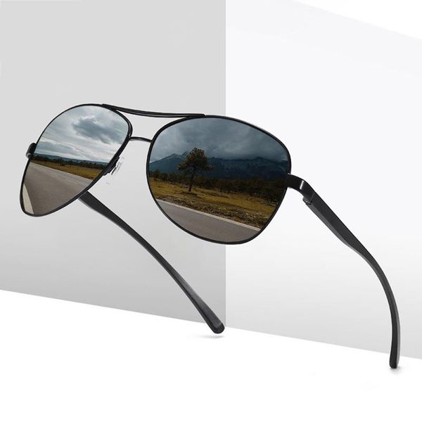 sunglasses 2021metal frame quality oversized spring leg alloy men polarized brand designer pilot male sun glasses driving oculos, White;black
sunglasses 2021metal frame quality oversized spring leg alloy men polarized brand designer pilot male sun glasses driving oculos, White;black
