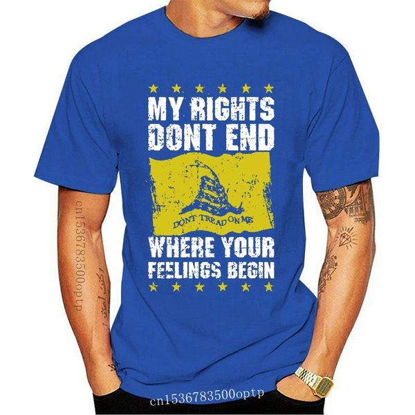 men's t-shirts my rights dont end - tread on me t shirt 100% cotton print mens summer o-neck, White;black
men's t-shirts my rights dont end - tread on me t shirt 100% cotton print mens summer o-neck, White;black