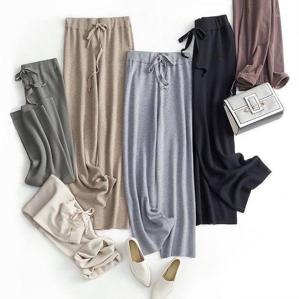 women's pants & capris knitted wide leg female high waist trousers for women black woman spring autumn 2021 pantalones de mujer pph4036, Black;white
women's pants & capris knitted wide leg female high waist trousers for women black woman spring autumn 2021 pantalones de mujer pph4036, Black;white