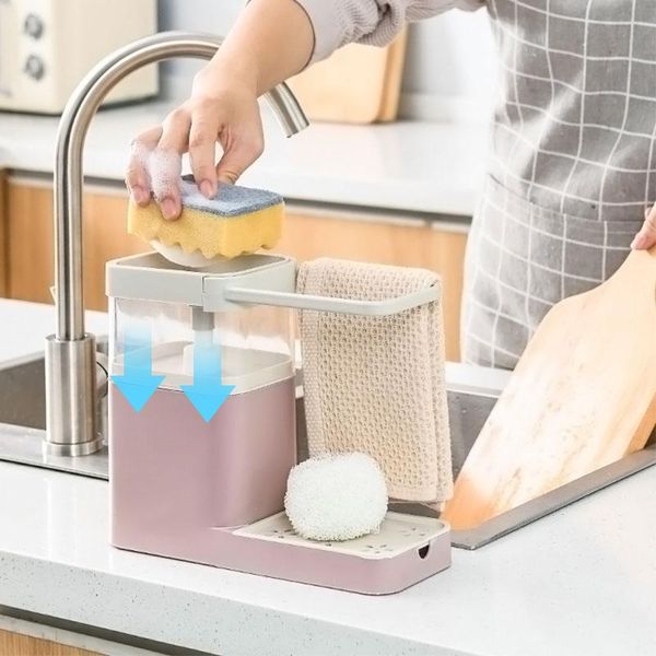 liquid soap dispenser automatic press dishwashing box kitchen sink drain rack pp multi-function cleaning supplies tools storage
liquid soap dispenser automatic press dishwashing box kitchen sink drain rack pp multi-function cleaning supplies tools storage