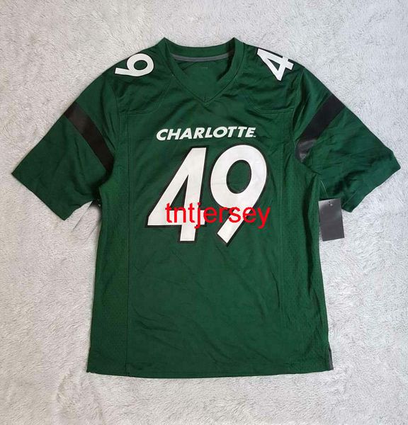 cusm men's charlotte jersey #49 green men women youth stitch add any name number xs-5xl, Black
cusm men's charlotte jersey #49 green men women youth stitch add any name number xs-5xl, Black