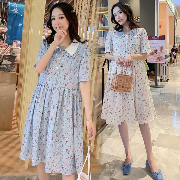 arrive summer maternity dress woman casual floral print large size dresses pregnant clothing md-02878, White
arrive summer maternity dress woman casual floral print large size dresses pregnant clothing md-02878, White