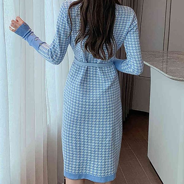 casual dresses autumn and winter thousand bird check waist slim frenulum knitting dress crew neck long sleeve knee length sf5n, Black;gray
casual dresses autumn and winter thousand bird check waist slim frenulum knitting dress crew neck long sleeve knee length sf5n, Black;gray