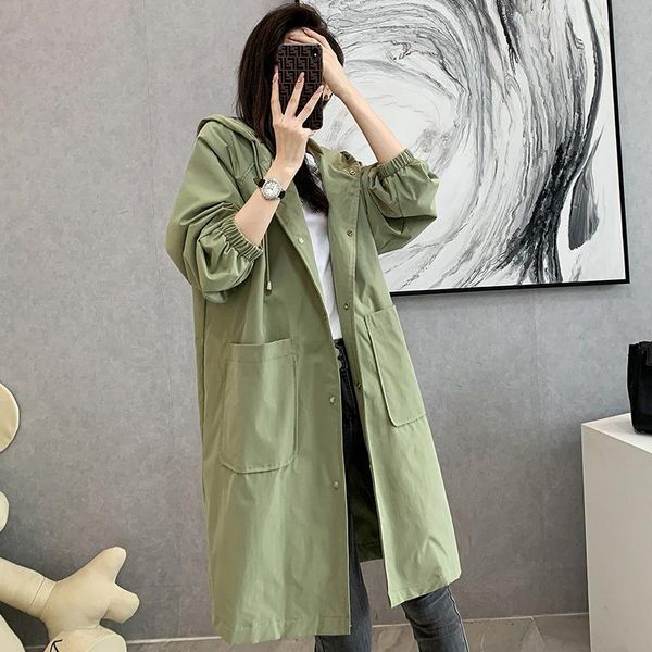 women's trench coats windbreaker women in the korean version of loose leisure large size coat contracted cargo, Tan;black
women's trench coats windbreaker women in the korean version of loose leisure large size coat contracted cargo, Tan;black